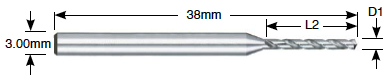 Metric Micro Drill